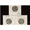 Image 1 : 3-1959-D WASHINGTON SILVER QUARTERS BRILLIANT UNC