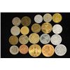 Image 1 : 20 ASSORTED VINTAGE METAL TOKENS