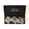 Image 1 : SET OF 3-RUSSIAN 5 RUBLE COINS, PETER THE GREAT,