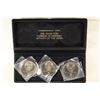 Image 2 : SET OF 3-RUSSIAN 5 RUBLE COINS, PETER THE GREAT,