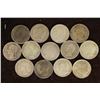 Image 2 : 13-1936-1960 VENEZUALA SILVER 25 CENTIMOS COINS