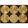 Image 1 : 6-2000-P SACAGAWEA $1 COINS