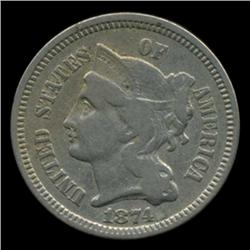 1871 3 Cent Nickel Better Grade (COI-4315)