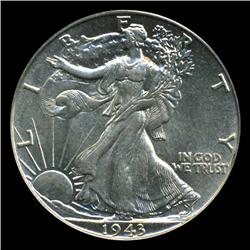 1943 Walking Liberty Half Choice Uncirculated (COI-4362)