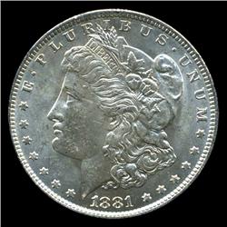 1881O Morgan Dollar Choice BU Scarce Variety (COI-4527)