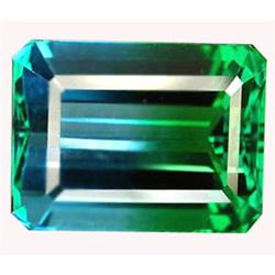 30.80ct  Rare Octagon Bi Color Quartz FLAWLESS (GEM-10898)