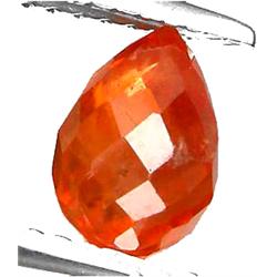 2.08ct Briolette Padparascha Sapphire Nigeria VS (GEM-10374)