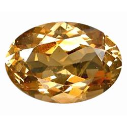 7.44ct Oval Cut Top AAA Imperial Topaz VVS (GEM-10557)