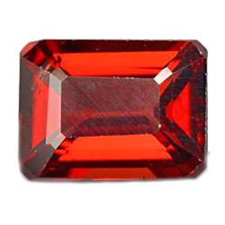 2.05ct  Awesome Emerald Cut Deep Red Pyrope Garnet VVS (GEM-10412)