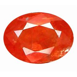 3.55ct Oval Cut Padparascha Sapphire Nigeria VS (GEM-10375)