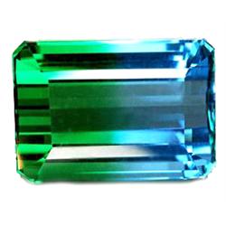 33.60ct  Superior   Octagon Bi Color Quartz FLAWLESS (GEM-10717)