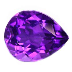 5.40ct Superb Top Purple Pear Cut Amethyst FLAWLESS (GEM-10518)
