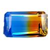 Image 1 : 21.20 ct  Magical Octagon Bi Color Citrine FLAWLESS (GEM-10626)