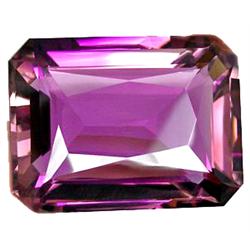85.30 ct  Wonderful Octagon Purple Amethyst FLAWLESS (GEM-10604)