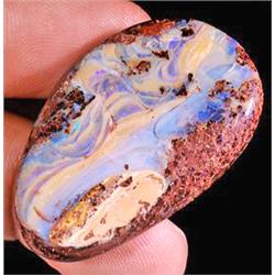 105.81ct Marvelous Colormix Crystal Boulder Opal (GEM-10646)