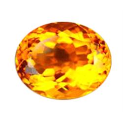 26.95ct Wonderful Oval Cut Golden Yellow Citrine FLAWLESS (GEM-10729B)