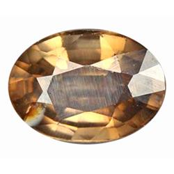 1.30 ct  Magnificent Red Oval Cut Zircon VVS (GEM-10511)