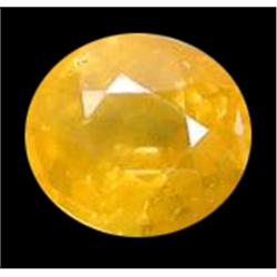 1.25ct VS Oval Cut Top AAA Yellow Sapphire (GEM-10326A)