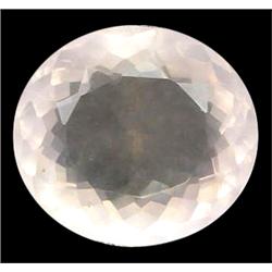 19.53ct Oval Top AAA Sweet Pink Quartz VVS (GEM-10369)