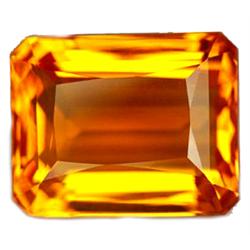 24.3ct Huge Rare AAA Golden Yellow Emerald Citrine FLAWLESS (GEM-10479)