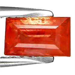 1.20ct Rectangle Cut Padparascha Sapphire Nigeria VS (GEM-10376)