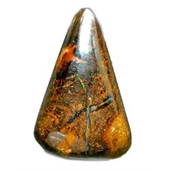 22.64ct Fancy Cabochon Multicolor 100% Natural Boulder Opal (GEM-10536)