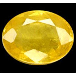 .8ct RARE  Oval Cut Top AAA Yellow Sapphire VS (GEM-8310B)