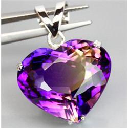 42.50ct AAA Bi Color Ametrine 925 Silver Pendant VVS (JEW-1241)