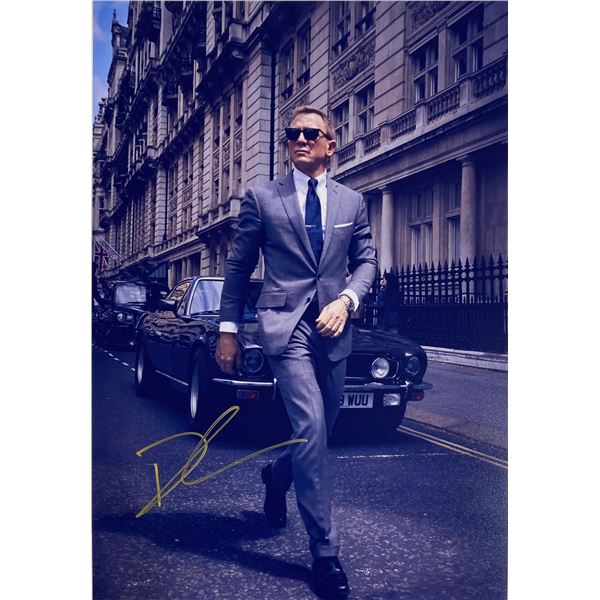 Autograph Signed James Bond 007 Photo
