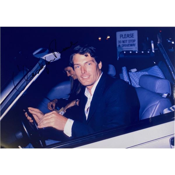 Autograph Signed Christopher Reeve Photo