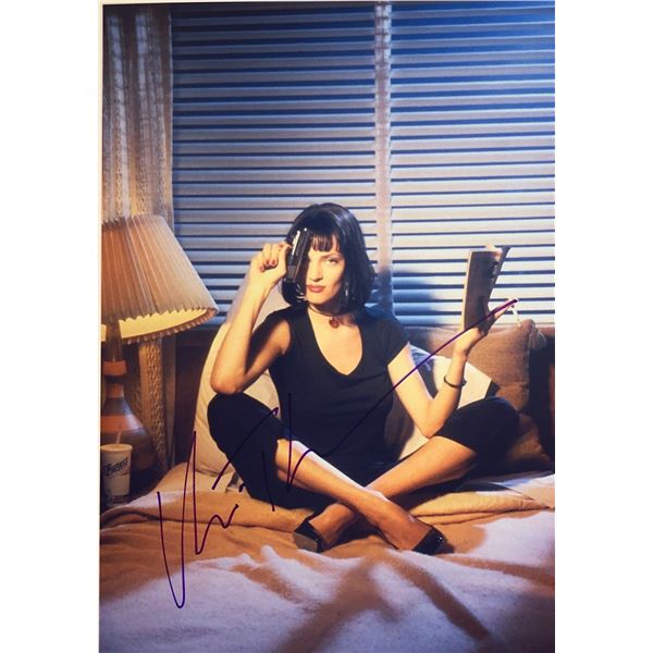 Pulp Fiction Uma Thurman Signed Photo