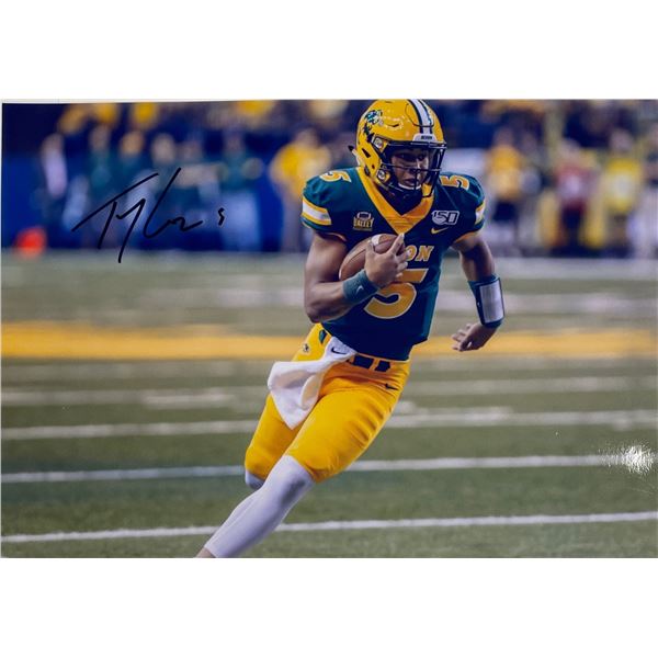 Autograph Signed Trey Lance Photo