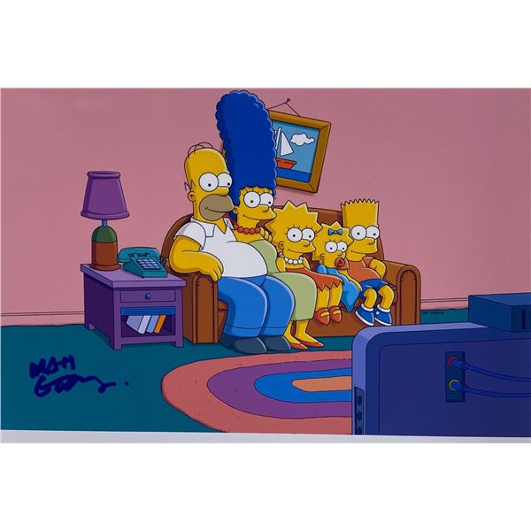 Autograph Signed Matt Groening Photo