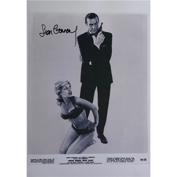 Signed From Russia With Love Media Press Photo