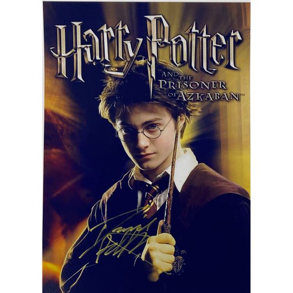 Autograph Signed Harry Potter Daniel Radcliffe Photo