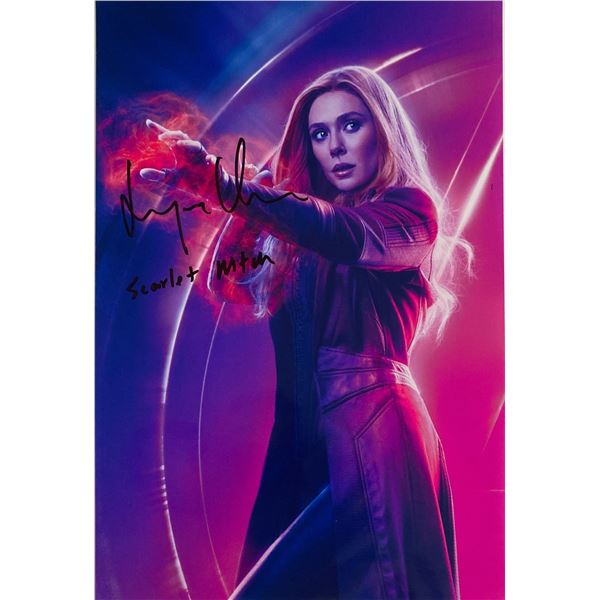 Autograph Signed Scarlet Witch Wanda Photo