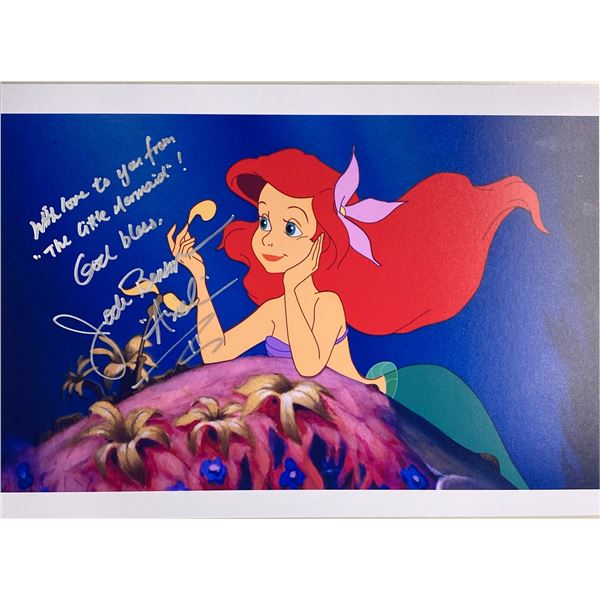 Little Mermaid Jodi Benson Photo Autograph Signed