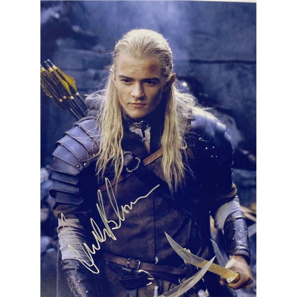 Autograph Signed Lord of the Ring Orlando Bloom Photo