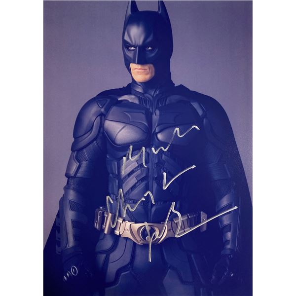 Autograph Signed Batman Dark Knight Christian Bale Photo