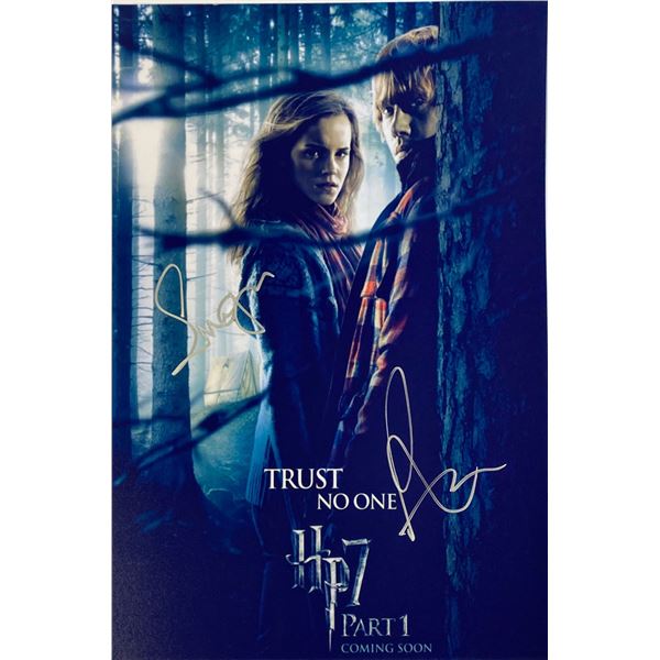 Autograph Signed Harry Potter Deathly Hallows Pt 1 Photo