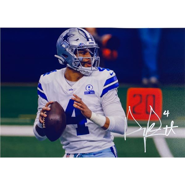 Autograph Signed Dak Prescott Photo