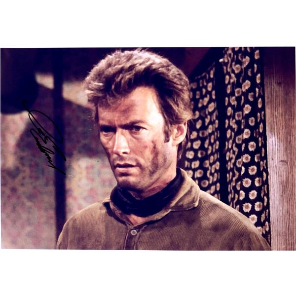 Clint Eastwood Autograph Signed Photo