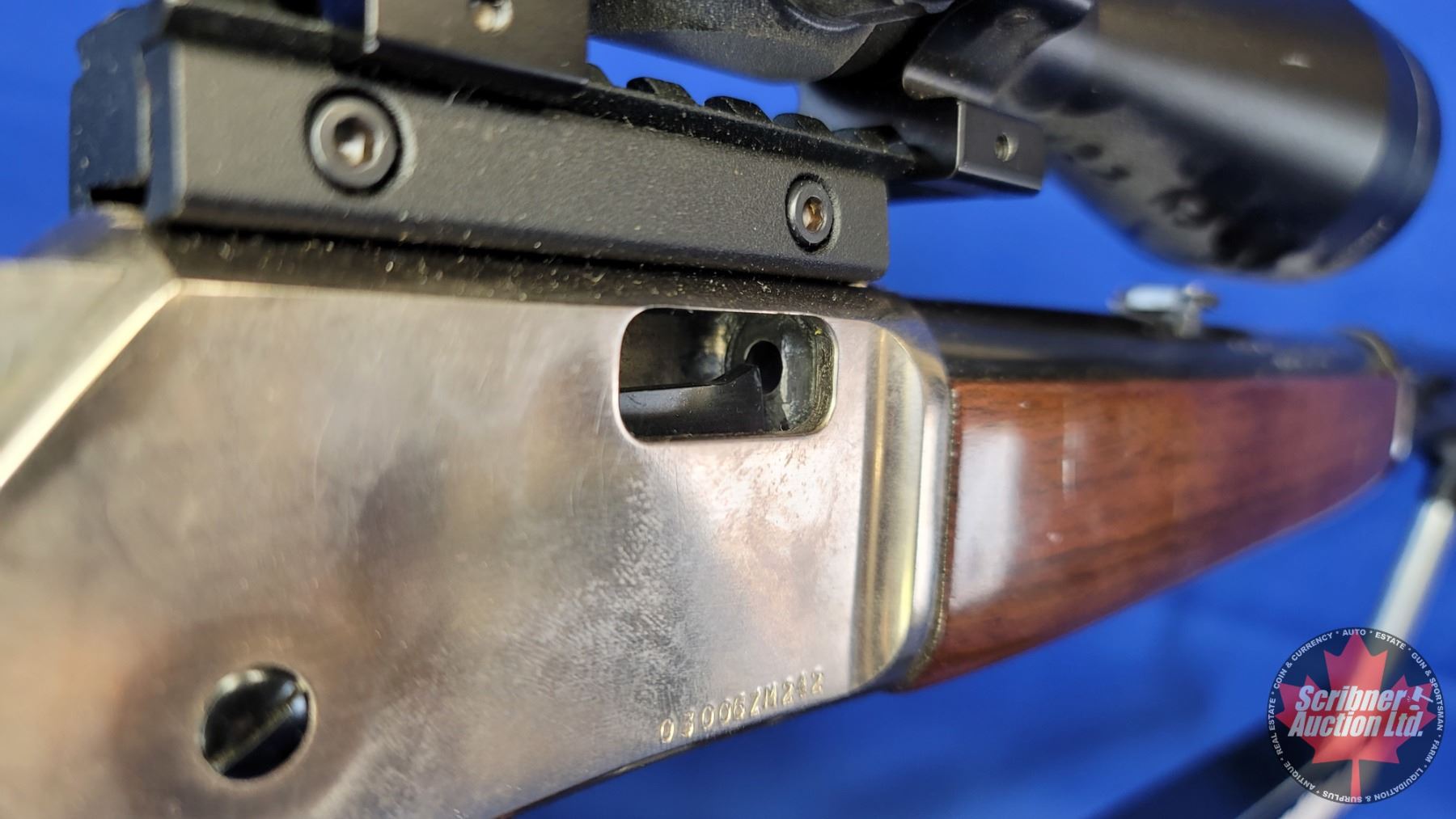 RIFLE: Browning BL22 ~ Lever Action 22 SL/LR c/w Pine Ridge Scope (3 ...