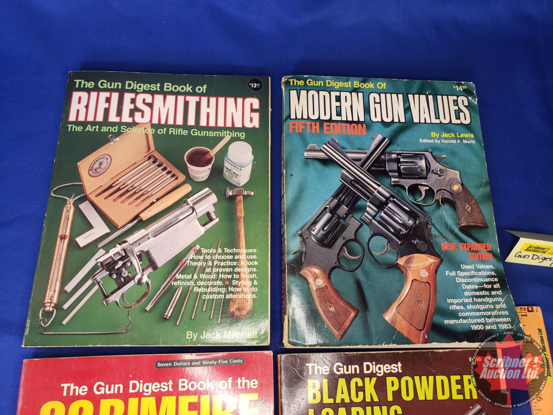 Gun Digest Books (4): Riflesmithing; Modern Gun Values; .22 Rimfire ...