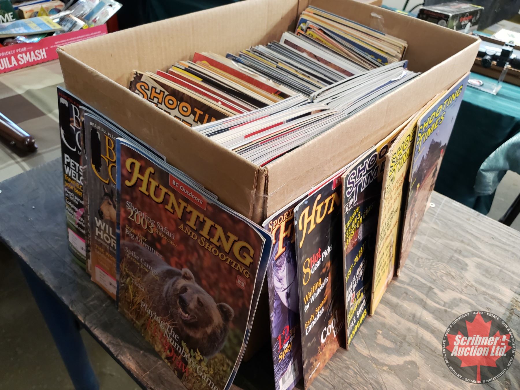 Box Lot - Shooting Magazines (Approx 140 Count) (Incl: Shooting Times ...