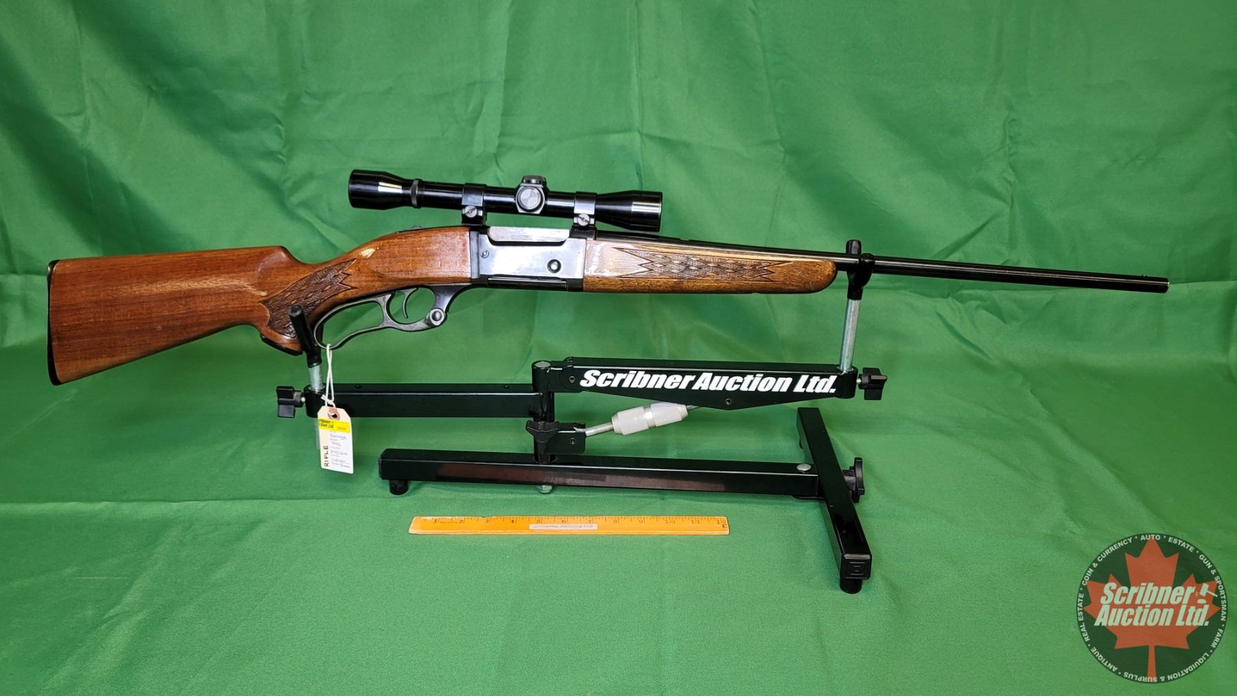 RIFLE: Savage 99-C Lever Action 243 Win (c/w Scope) (S/N/#C008303) (SEE ...