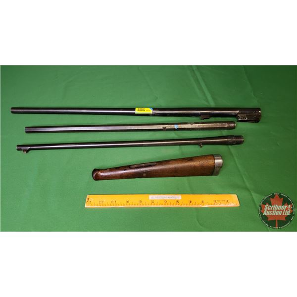 Gun Parts Combo 3 Barrels Forestock 1 Barrel For 20ga Break Action gun-parts-combo-3-barrels-forestock-1-barrel-for-20ga-break-action