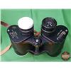 Image 2 : Carl Wetzlar Binoculars 10 x 50 Airforce (No. S-1 93574) (Note: 1 Lens Cap is Missing & Strap on Vin