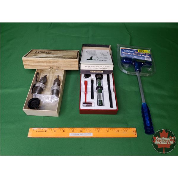 Combo: Quick-N-EZ Impact Bullet Puller; Lee Loader 30-06; Echo ...