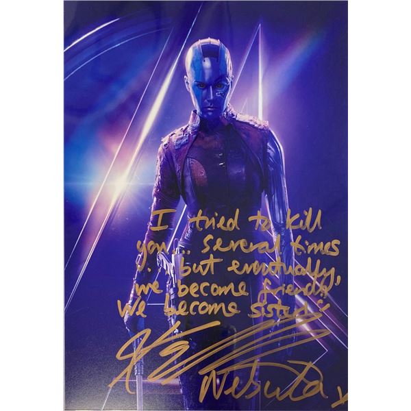 Signed Karen Gillian Photo